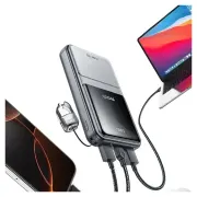 پاوربانک PD و فست شارژ Yesido 22.5W 10000mAh مدل YP95 - خاکستری (گارانتی 6 ماه تعویض نیکان همراه) - تصویر 3