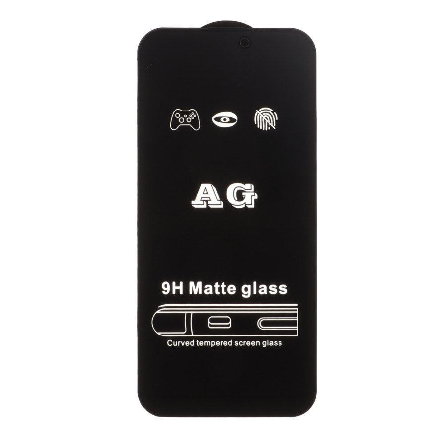 محافظ صفحه نمایش شیشه ای مات Full Cover AG مدل Apple iPhone 18 Pro Max - تصویر 1