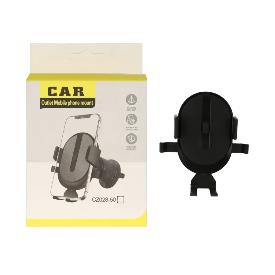 هولدر گوشی موبایل دریچه کولری مدل CZ028-50 - مشکی - BSA - تصویر 1