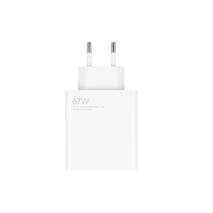 شارژر دیواری فست تک پورت Xiaomi مدل MDY-12-EZ 67W - سفید - اصل چین - تصویر 1