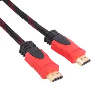 کابل 15 متری کنفی SunWest HDMI - مشکی قرمز - TCO - تصویر 2