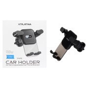 هولدر گوشی موبایل دریچه کولری VIPLATINA مدل VH43 - مشکی - تصویر 1