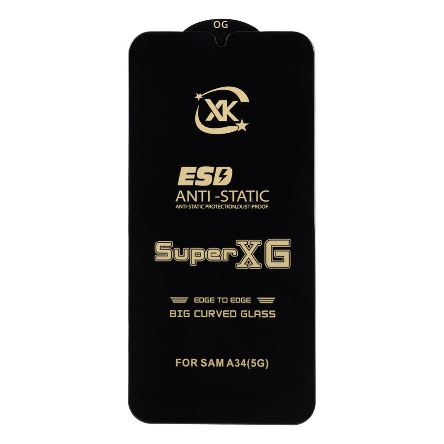محافظ صفحه نمایش آنتی استاتیک Full Cover Super XG مدل Samsung Galaxy A34 - تصویر 1