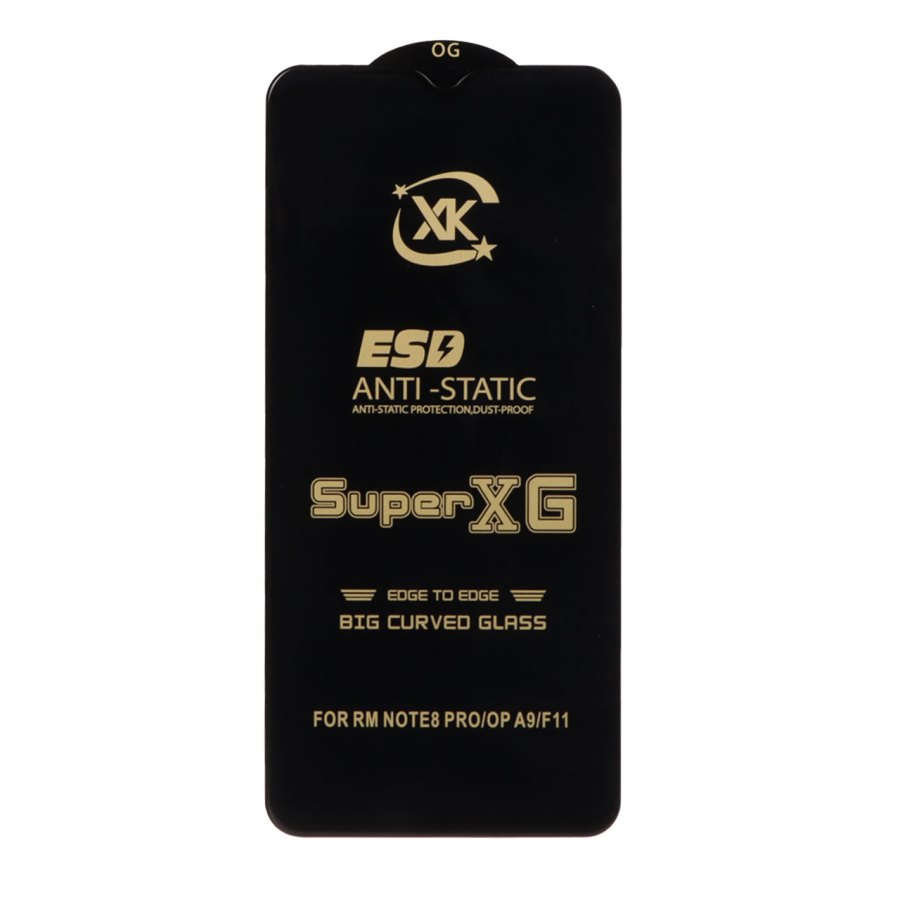 محافظ صفحه نمایش آنتی استاتیک Full Cover Super XG مدل Xiaomi Redmi Note 8 Pro / Poco M3 / Redmi 9T / Note 9 4G - تصویر 1