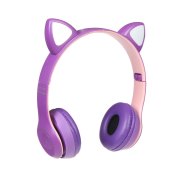 هدفون بی سیم CAT مدل MZ47 - بنفش صورتی - تصویر 3
