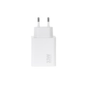 شارژر دیواری فست تک پورت Xiaomi مدل MDY-11-EZ 33W - سفید - RYL - تصویر 1