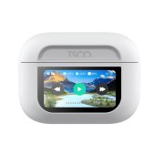 ایرفون بی سیم TSCO با قابلیت ANC و نمایشگر LED لمسی مدل TH 6319 - سفید - تصویر 4