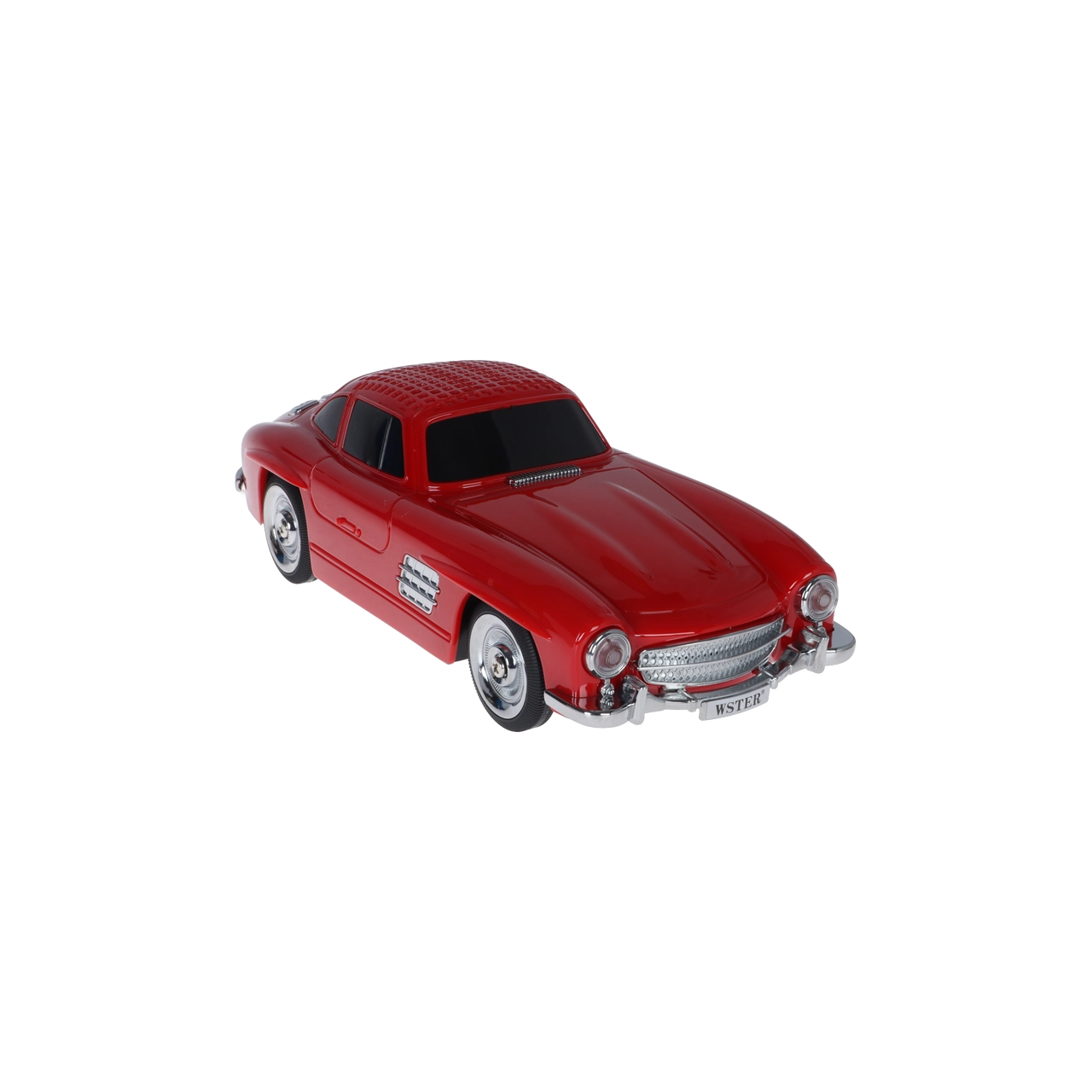 نمای دیگر اسپیکر بی سیم طرح ماشین کلاسیک WSTER مدل WS-300SL - قرمز - MMX