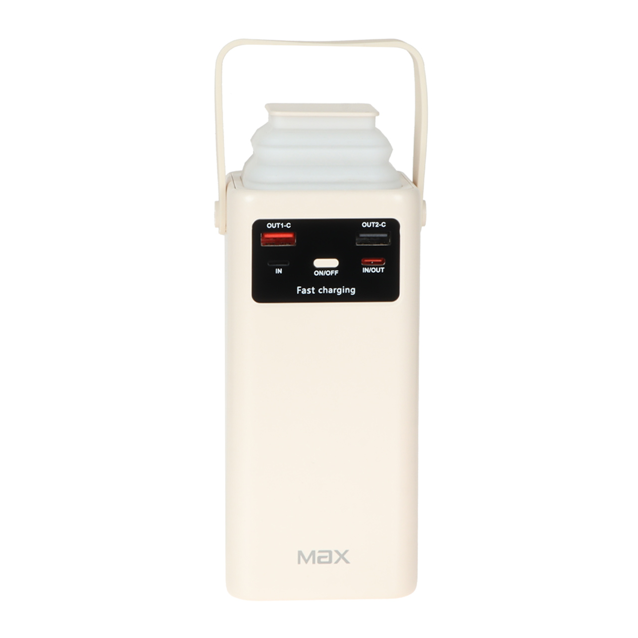 نمای دیگر پاوربانک PD و فست شارژ Max 50000mAh مدل MZ-16 22.5W - سفید - MMX