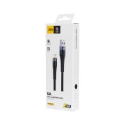 کابل شارژ 1.5 متری فست آیفون JBQ مدل CA-510 - مشکی (گارانتی یکساله رصاصی) - تصویر 3