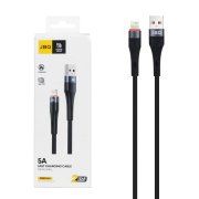 کابل شارژ 1.5 متری فست آیفون JBQ مدل CA-510 - مشکی (گارانتی یکساله رصاصی) - تصویر 1