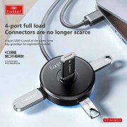 هاب 4 پورت Earldom USB2.0 مدل HUB13 - مشکی - تصویر 7