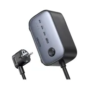 چندراهی برق و شارژر رومیزی UGREEN 100W مدل DigiNest Pro CD270-60167 - مشکی (گارانتی 18 ماهه آسان پیشرو) - تصویر 2