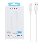 کابل شارژ فست آیفون VIPLATINA مدل BC87L 12W - سفید (گارانتی12 ماه تعویض نیکان همراه) - تصویر 1