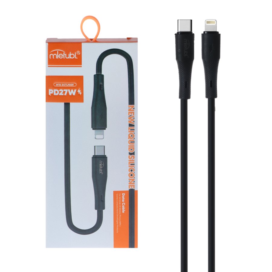 کابل شارژ فست Mietubl Type-C To Lightning مدل MTB-DCTLPD09 - مشکی (گارانتی شش ماهه AZR) - تصویر 1