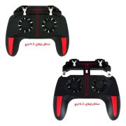 دسته بازی PubG فن دار موبایل مدل H10 - مشکی - ASP (گارانتی شش ماهه آروین) - تصویر 6