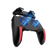 دسته بازی PubG فن دار موبایل مدل H10 - مشکی - ASP (گارانتی شش ماهه آروین) - تصویر 1