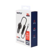 شارژر فندکی فست و PD تک پورت NITU مدل NDC25 38W بهمراه کابل متصل Type-C - مشکی (گارانتی 12 ماه تعویض نیکان همراه) - تصویر 3
