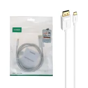 کابل تبدیل یک و نیم UGREEN Type-C To DP مدل MM139-40420 - سفید (گارانتی 18 ماهه آسان پیشرو) - تصویر 1