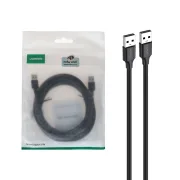 کابل سه متری UGREEN USB2.0 مدل US102-30136 - مشکی - تصویر 1