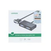 اسپلیتر یک به دو UGREEN VGA مدل 40254-20918 - مشکی - تصویر 2