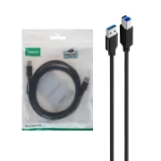 کابل دو متری پرینتر UGREEN USB3.0 مدل US210-10372 - مشکی - تصویر 1