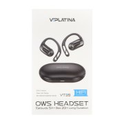 ایرفون بی سیم VIPLATINA مدل VT39 - مشکی (گارانتی 12 ماه تعویض نیکان همراه) - تصویر 6