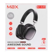 هدفون بی سیم Max مدل M-A45 - مشکی - MMX - تصویر 6