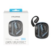 ایرفون بی سیم VIPLATINA مدل VT45 - مشکی سرمه ای (گارانتی 12 ماه تعویض نیکان همراه) - تصویر 1