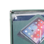 کاور(2020) "10.9 Green Lion iPad 11 (2020&2021) & iPad Air مدل PREMIUM VEGAN LEATHER - آبی - MN (پک ضعیف) - تصویر 3