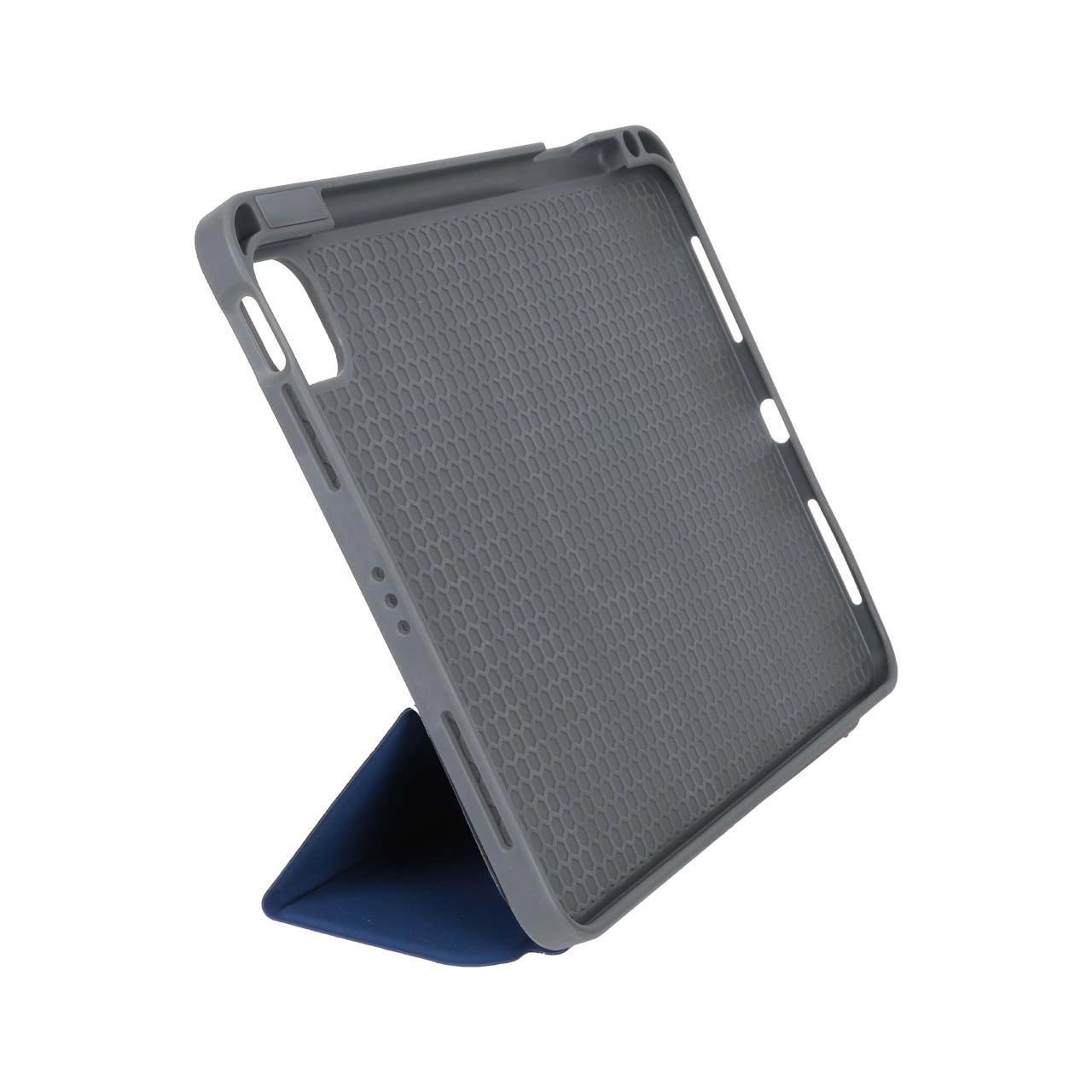 نمای دیگر کاور(2020) "10.9 Green Lion iPad 11 (2020&2021) & iPad Air مدل PREMIUM VEGAN LEATHER - آبی - MN (پک ضعیف)