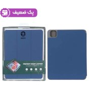 کاور(2020) "10.9 Green Lion iPad 11 (2020&2021) & iPad Air مدل PREMIUM VEGAN LEATHER - آبی - MN (پک ضعیف) - تصویر 1
