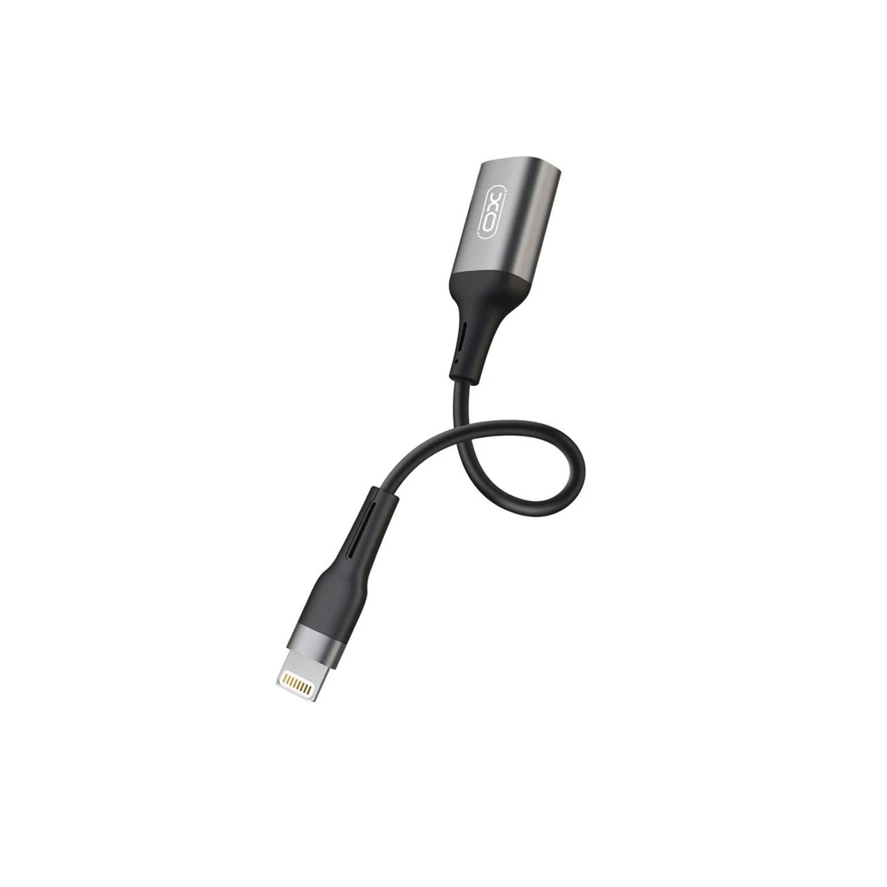 نمای دیگر کابل XO Lightning TO USB OTGمدل XO-NB201 - مشکی