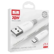 کابل شارژ 2 متری آیفون Earldom مدل EC-159i 20W - سفید - تصویر 5