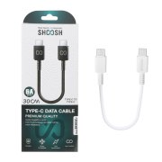 کابل شارژ فست پاوربانک Shoosh Type-C To Type-C مدل SH203C+ - سفید - SMO - تصویر 1