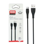 کابل شارژ فست XO Type-C مدل XO-NB185 - مشکی - تصویر 1