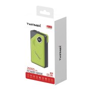 پاوربانک PD و فست شارژ TwinMax 22.5W 20000mAh مدل MZ-17 - سبز - MMX - تصویر 2