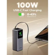 پاوربانک PD و فست شارژ UGREEN 165W 20000mAh مدل Nexode PB726-55987B - خاکستری (گارانتی 18 ماهه آسان پیشرو) - تصویر 3