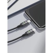 کابل شارژ PD و فست Beniuse Type-C To Type-C مدل BE-CA08 60W - مشکی - تصویر 2