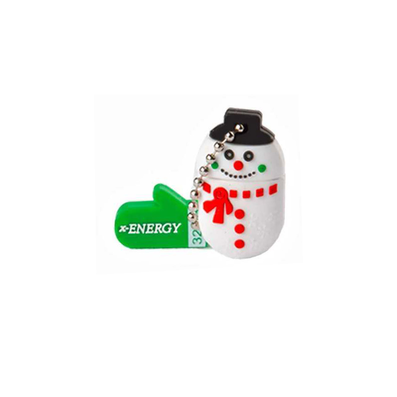 نمای دیگر X-ENERGY SNOWMAN USB2.0 Flash Memory - 32GB عروسکی (گارانتی مادام العمر IPM)