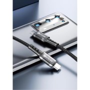 کابل شارژ PD و فست Beniuse Type-C To Type-C مدل BE-CA04 60W - مشکی - تصویر 2
