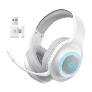 هدفون بی سیم گیمینگ مدل QCY V200 - سفید (گارانتی یکساله تعویض شرکتی) - تصویر 1