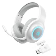 هدفون بی سیم گیمینگ مدل QCY V200 - سفید (گارانتی یکساله تعویض شرکتی) - تصویر 3