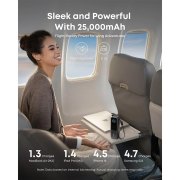 پاوربانک PD و فست شارژ Anker 25000mAh مدل A1695P41 - خاکستری (گارانتی شش ماهه ایویز) - تصویر 2
