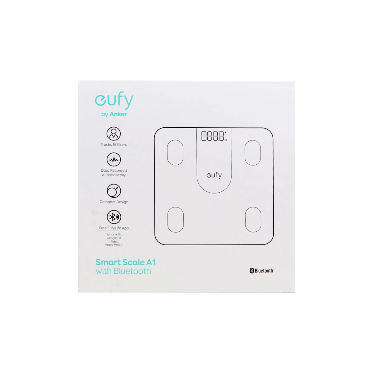 نمای دیگر ترازو هوشمند ANKER مدل Eufy Smart Scales A1 T9120K11 - مشکی (گارانتی شش ماهه ایویز)