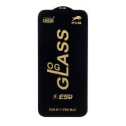 محافظ صفحه نمایش شیشه ای درجه یک Apple iPhone 17 Pro Max - Full Cover OG - ESD OVOG - تصویر 1