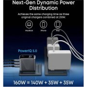شارژر دیواری PD و فست سه پورت Anker مدل Prime A2687P41 160W - خاکستری (گارانتی شش ماهه ایویز) - تصویر 5