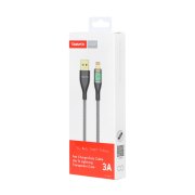 کابل شارژ و دیتا فست کنفی آیفون TRANYOO مدل T-X40 IP - مشکی - تصویر 3