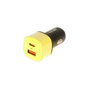 شارژر فندکی PD و فست دو پورت V-Smart مدل VS-11 67W - زرد - BSA - تصویر 3