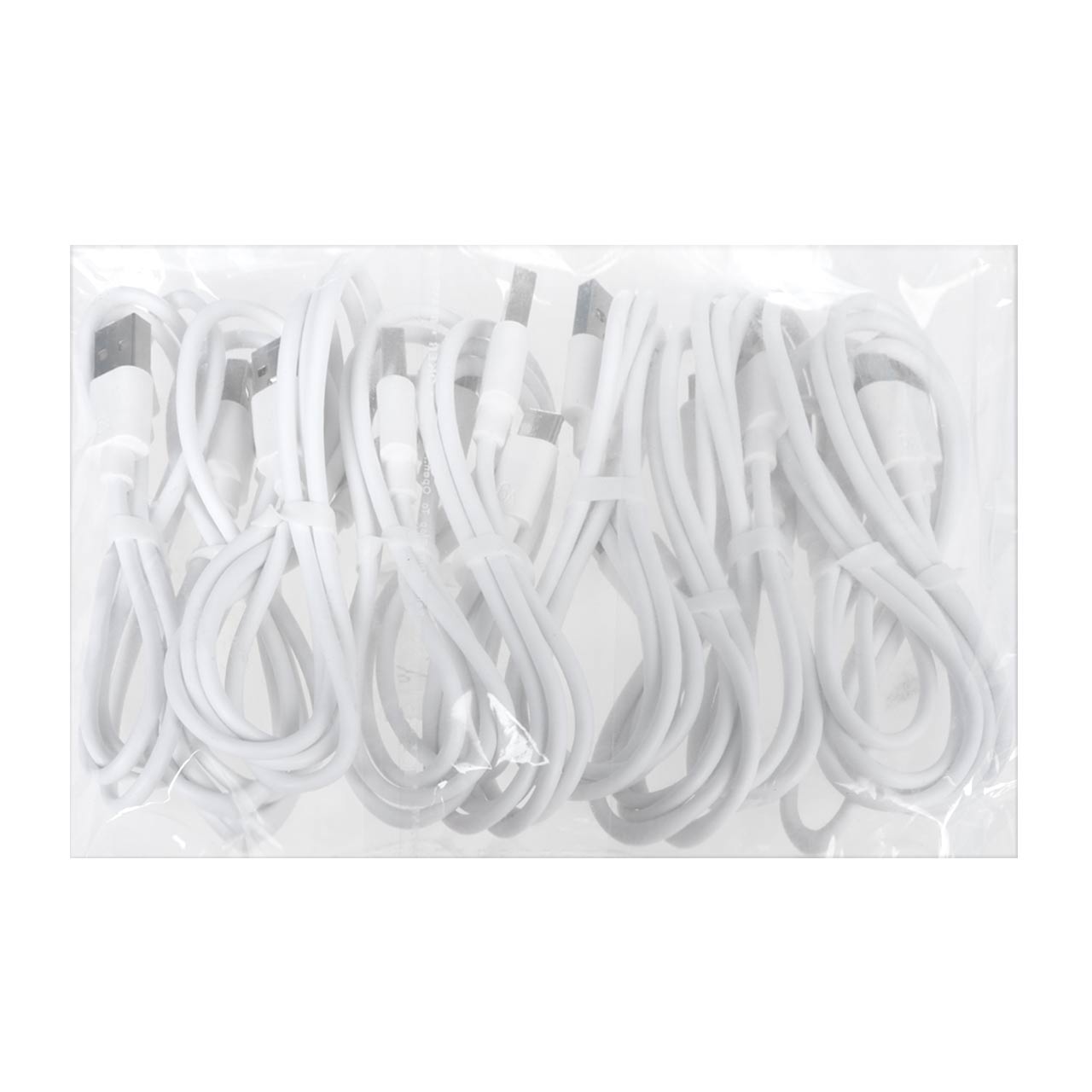 نمای دیگر بسته 10 عددی کابل شارژ فست CHERLO Type-C مدل CH-TC19 - سفید - SMO